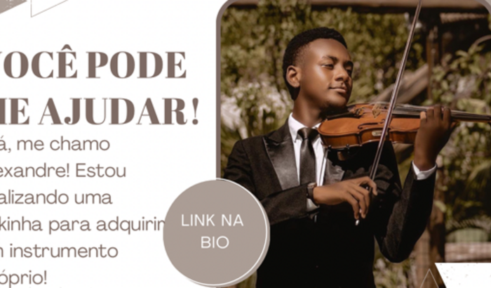 Ajuda para comprar um violino própio