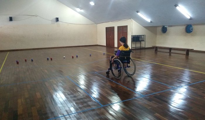 Ajude-me a competir na Bocha paralímpica universitária 