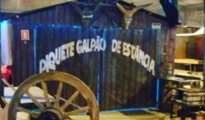 Piquete galpão de estância 