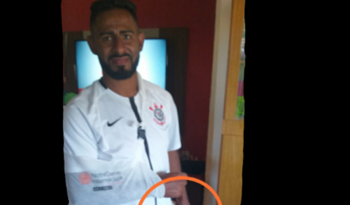 Ajuda de custo por acidente Wellington (Negão ) Real  Pacaembu 