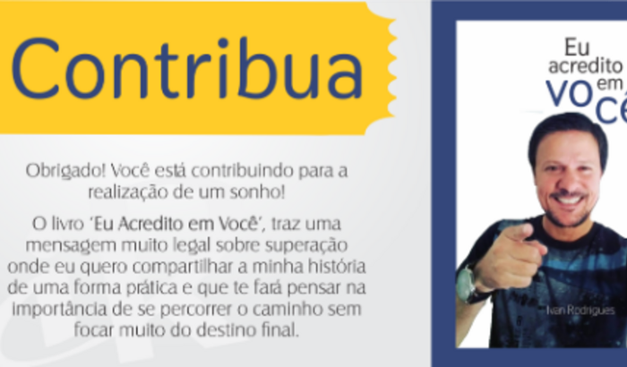 Publicar um livro e arrecadar alimentos para uma instituição
