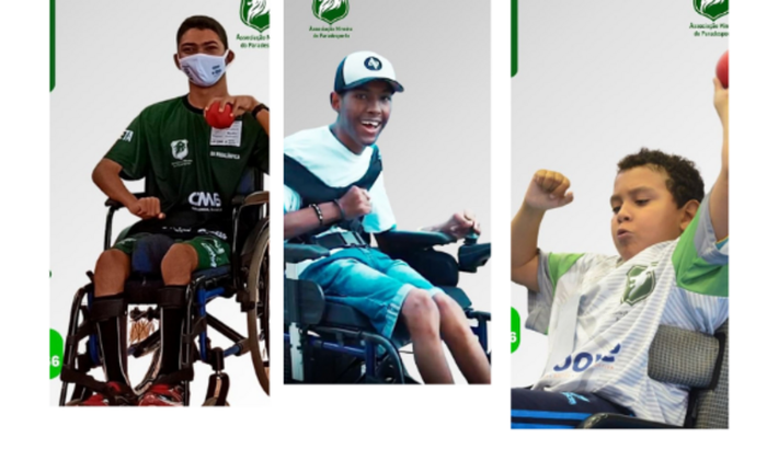 Ajuda para viagem da equipe de Bocha