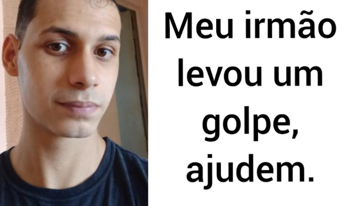 Ajude meu irmão a pagar o golpe que ele levou