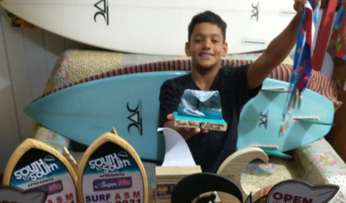 João Rafael rumo ao Circuito Brasileiro de Surf RIPCURL