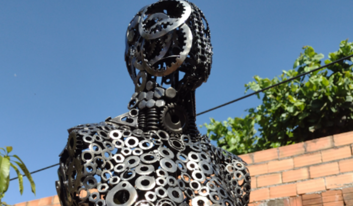 Doação de escultura 