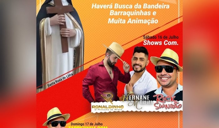 Festa Fé Amor e tradição em Santa Rosa de Lima 