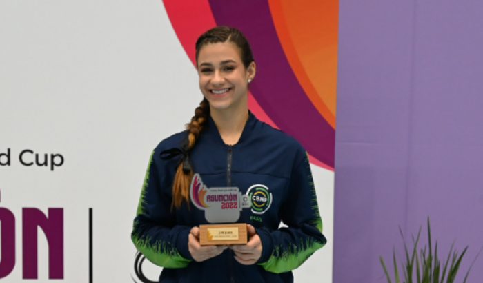 Letícia na final da World Cup