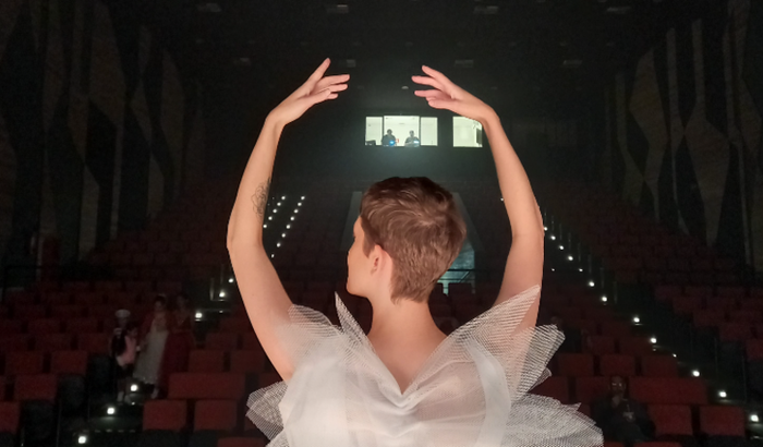 Raquel no festival de BH