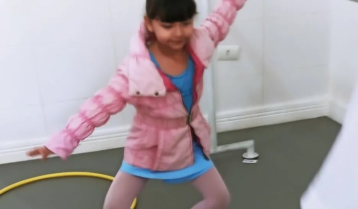 Para ajudar na apresentaçao de ballet e da ginastica ritmica