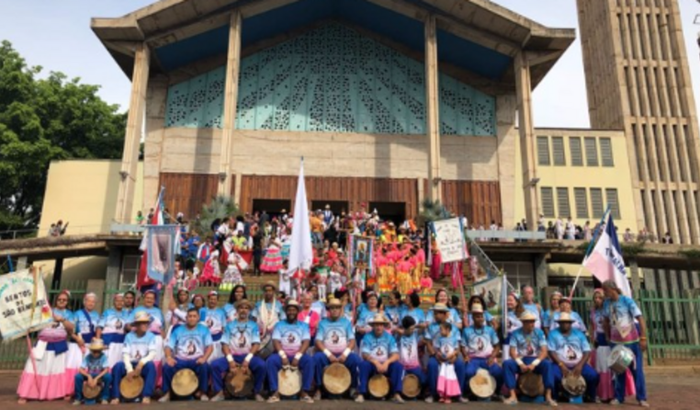 Banda de Congo Beatos de São Benedito em Olímpia SP