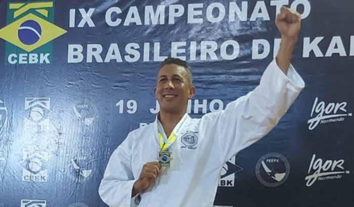 Vamos para o mundial de karatê 