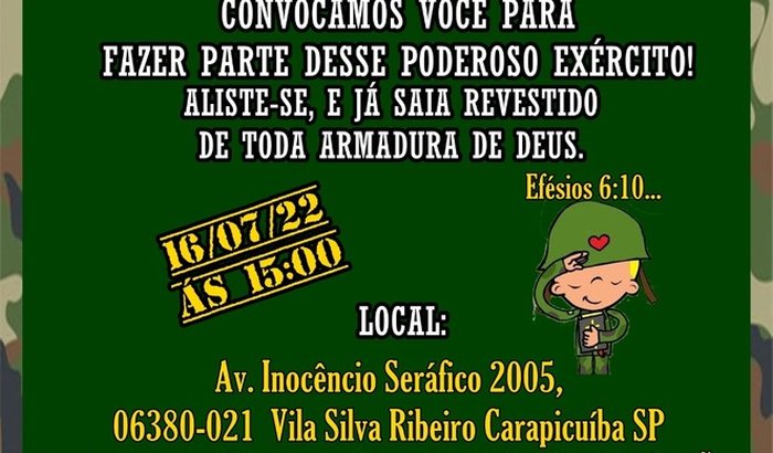 Nos ajude nessa batalha!