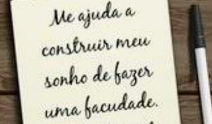 Ajude a construir um sonho