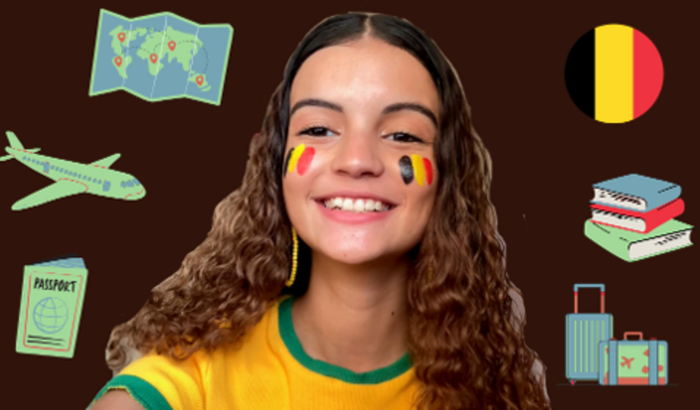 Intercâmbio Estudantil - Alice na Bélgica em 2023/24