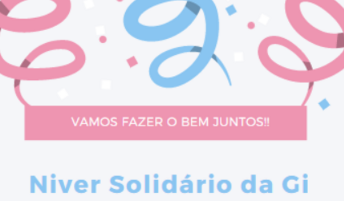 Niver Solidário da Gi