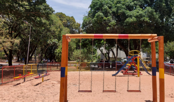 Parquinho infantil da SQS 204 