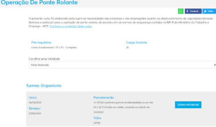 Ajuda para fazer curso