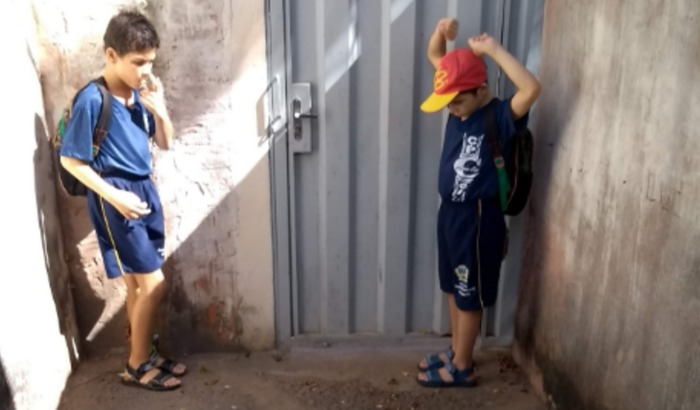 Volta às aulas e tratamentos de Yuri e Francesco