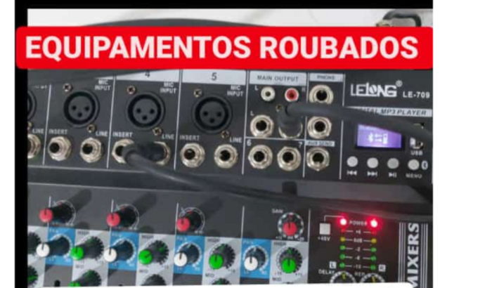 Ajuda para comprar equipamentos de trabalho roubados