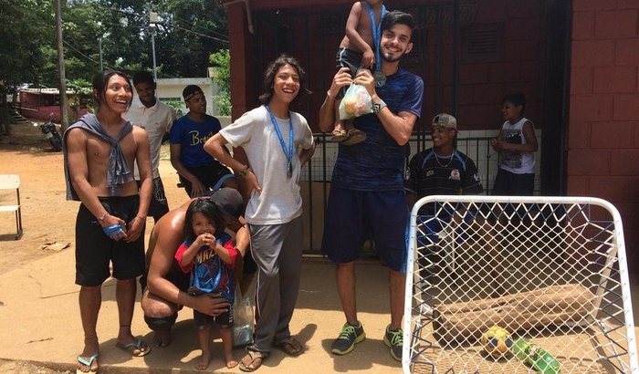 Ajude a Equipe Indígena Tchoukball Djekupé
