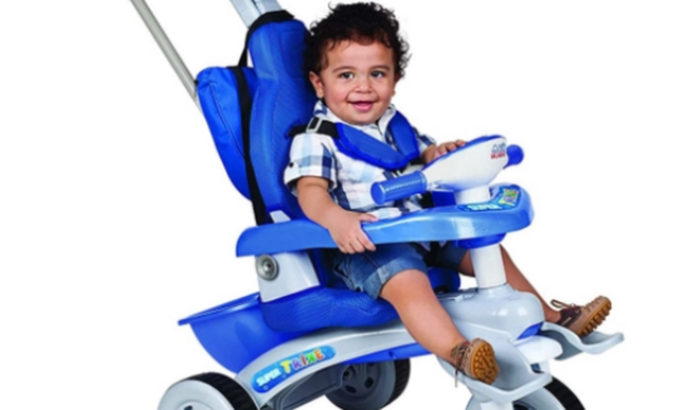 Ajuda para comprar um triciclo adaptável para criança especial.