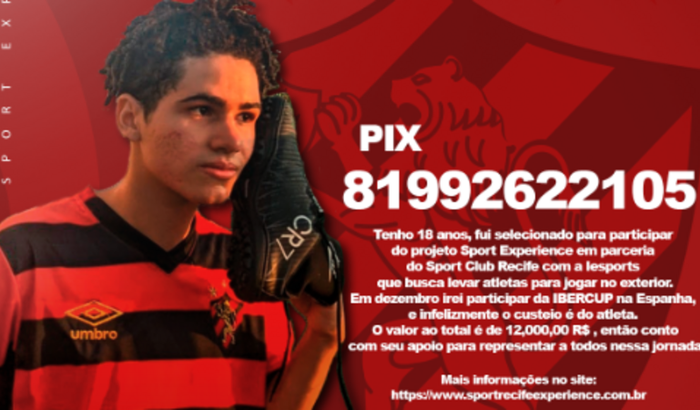 Ajude a realizar o sonho de jogar na Espanha