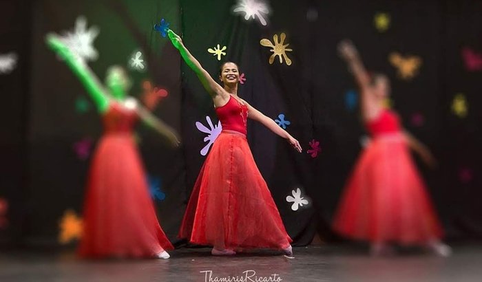 Ajuda figurino ballet