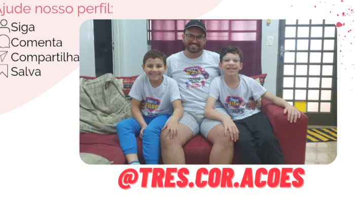 Ajude a gente a ir contar a história da nossa família 