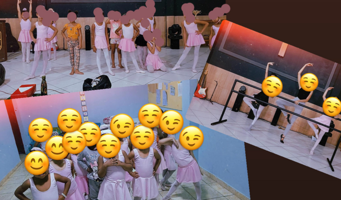 Vaquinha para ajudar as crianças  a continuar dançando gratuitamente 