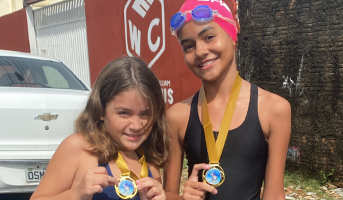 Campeonato Norte/Nordeste de Natação: 2 irmãs irão competir!
