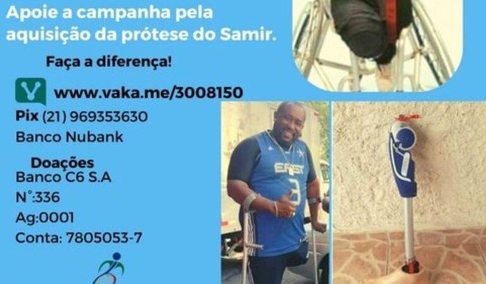 Ajuda para comprar prótese