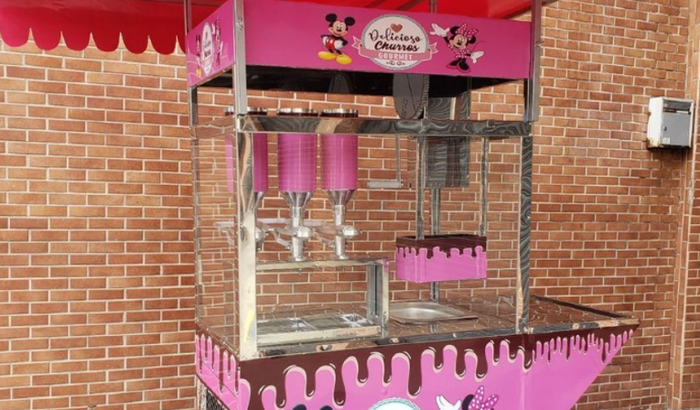 Ajuda eu comprar carrinho de churros
