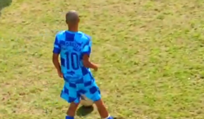 ajuda para um atleta