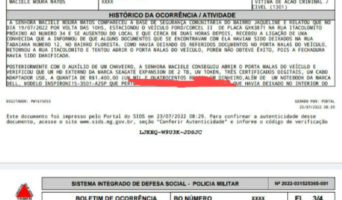 Furto equipamentos da empresa que acabei de abrir 