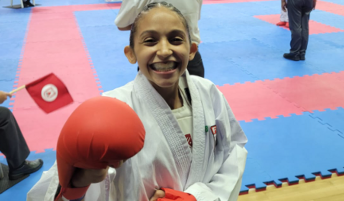 Duda no Campeonato Brasileiro de Karatê | Etapa Londrina