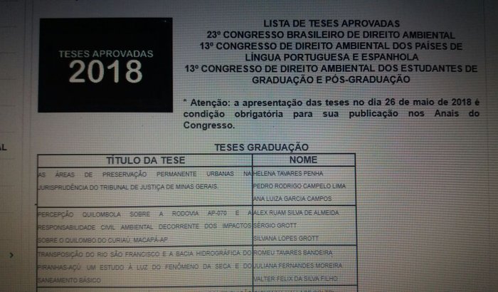MAIS UM OBJETIVO Á CONCLUIR 