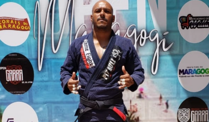 Renê no campeonato mundial de jiu-jitsu 