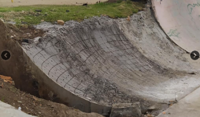 Finalização dos obstáculos da pista