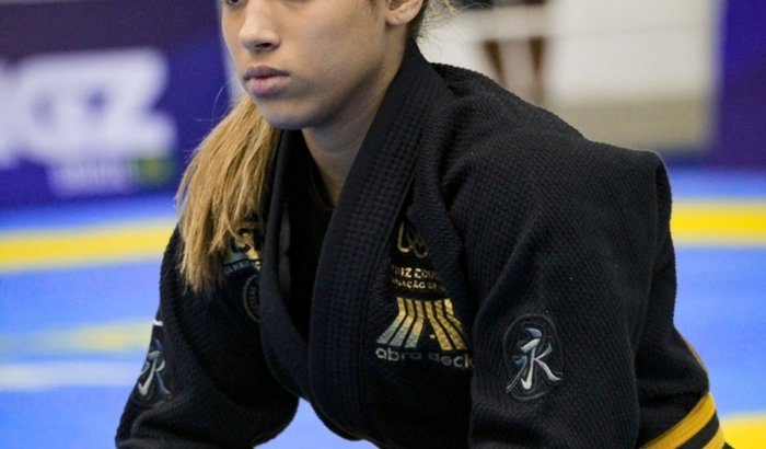 Brendinha competição de jiu-jítsu em Abu Dabhi