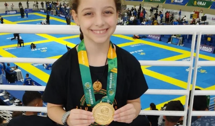 Beatriz Tesser (Sul Americano de Jiu-Jitsu)