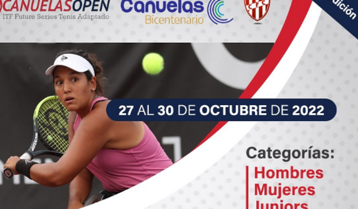 Inscrição CAÑUELAS OPEN torneio de Tênis em cadeira de rodas 