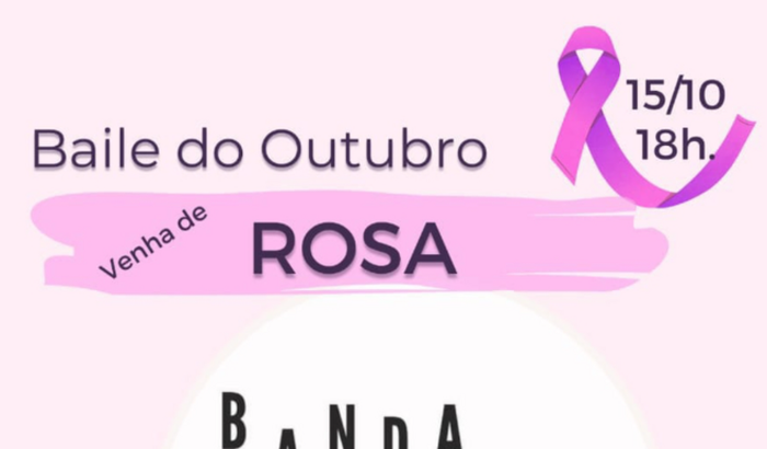 BAILE DE DANÇA DE SALÃO PARA CONSCIENTIZAÇÃO DO CANCÊR DE MAMA
