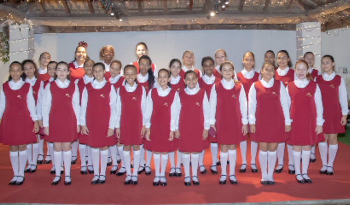 MENINAS CANTORAS DE LAVRAS NO RIO GRANDE DO SUL