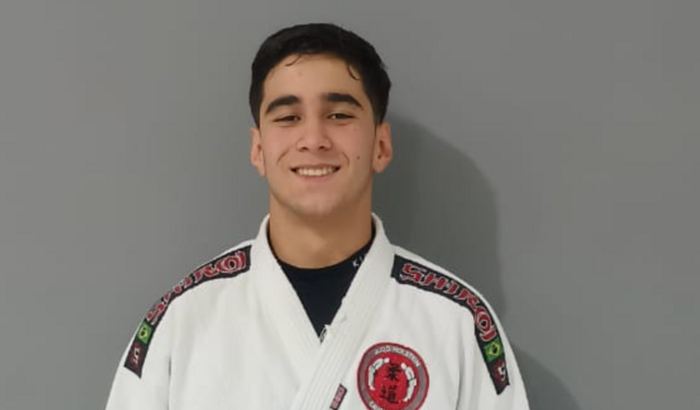 Lucas Castro no Campeonato brasileiro de judô 