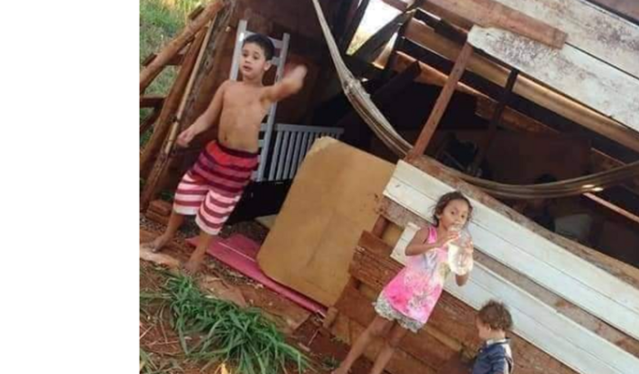 Ajudar uma família com 3 crianças e a mãe com câncer de mama 