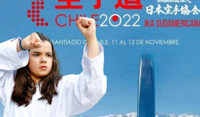 Giulia Santos rumo ao Panamericano (Chile)