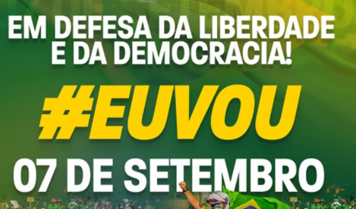 Os Mineiros querem ir a Brasília  7 de setembro 