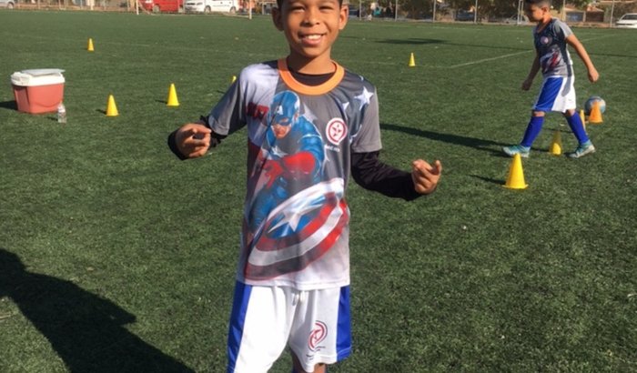 Realização de um sonho para avaliação no CT do Atlético Mineiro 