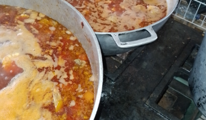 FOGÃO INDUSTRIAL PARA O SOPÃO COMUNITÁRIO NO DISTRITO DA GUIA!