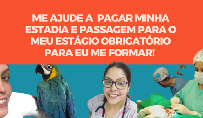 Me ajude a pagar minhas despesas de estagio obrigatório para me formar